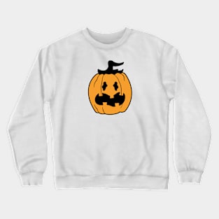 halloween pumpkin funny No.8 Crewneck Sweatshirt